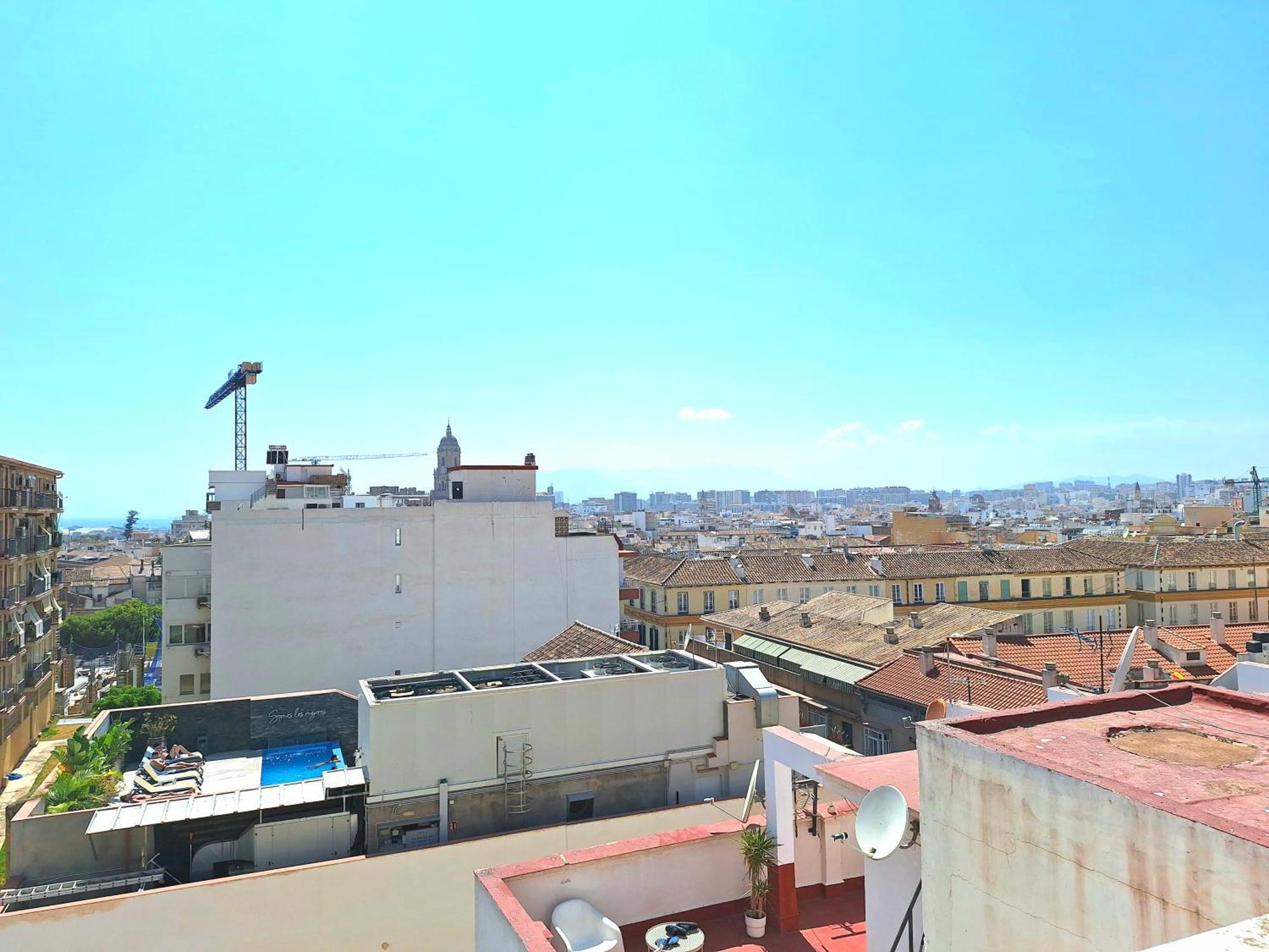 Malaga Centre Rooftop Terrace With Panoramic Views Eksteriør billede